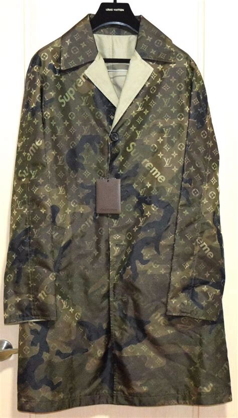 lv x supreme camo jacket|supreme x louis vuitton jacket.